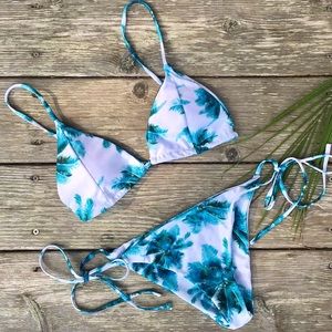 Tropical Print Bikini